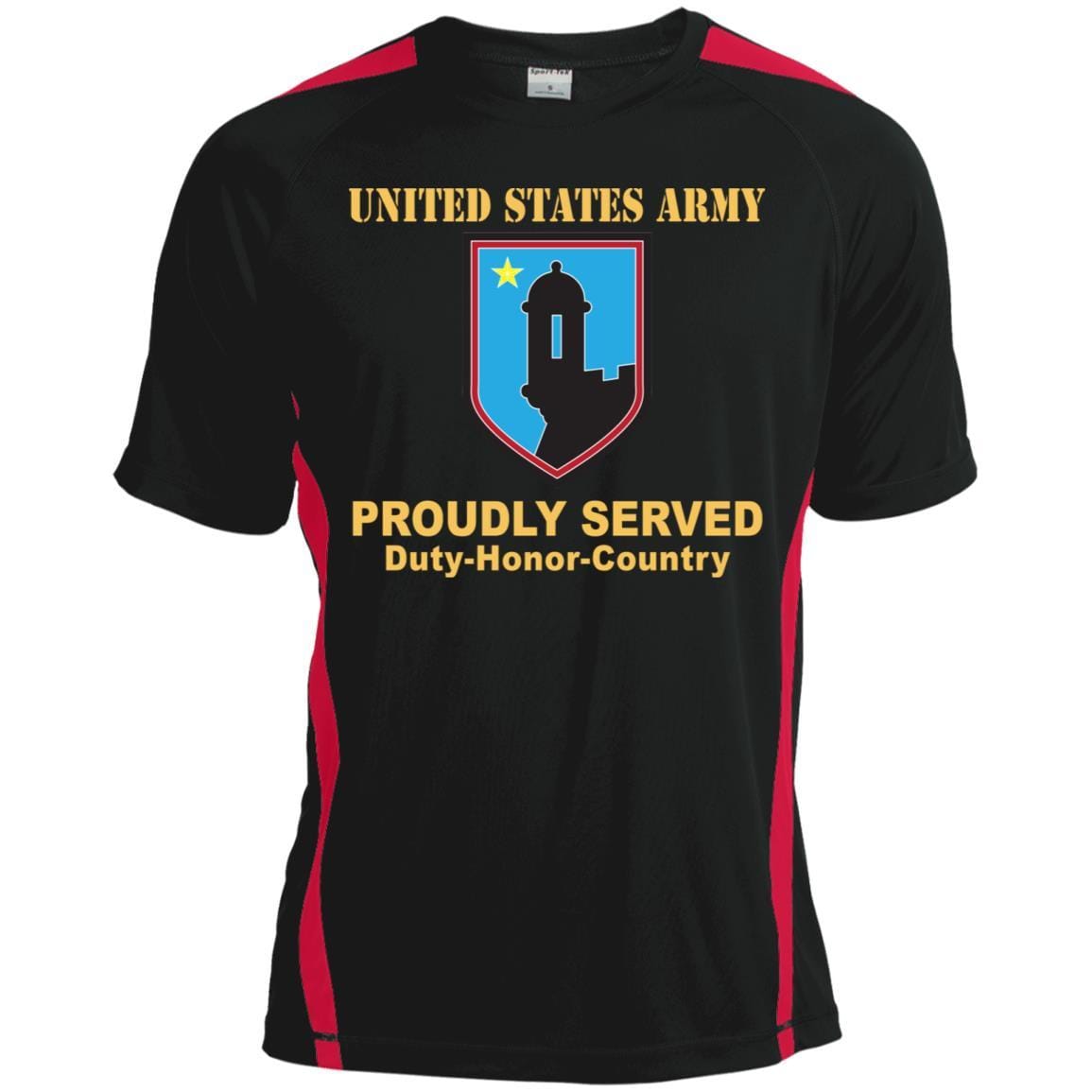 US ARMY 191 SUPPORT GROUP- Proudly Served T-Shirt On Front For Men-TShirt-Army-Veterans Nation