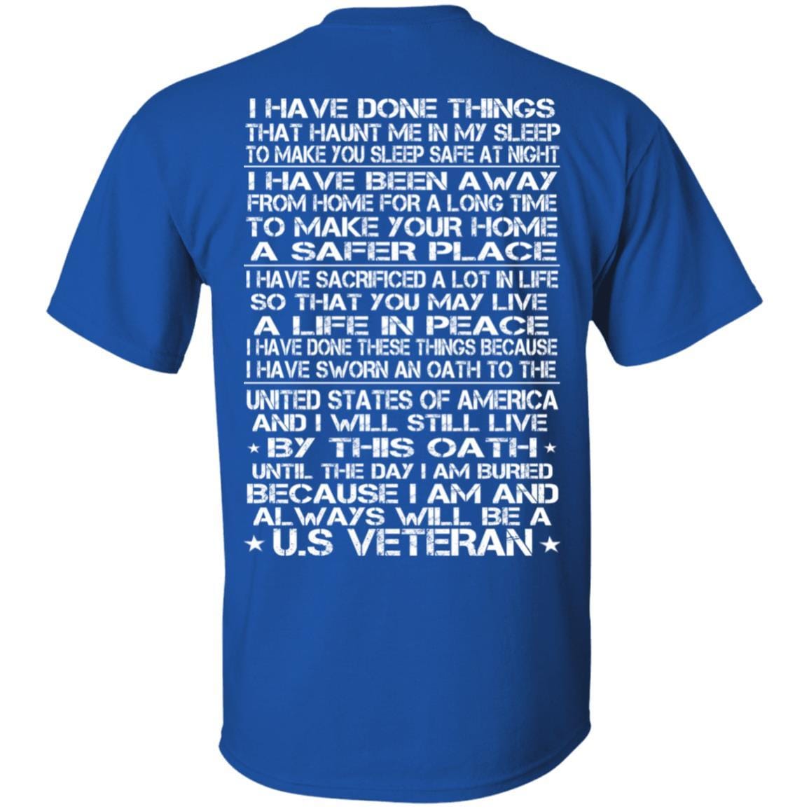 Always US Vet T Shirt-Apparel-Veterans Nation