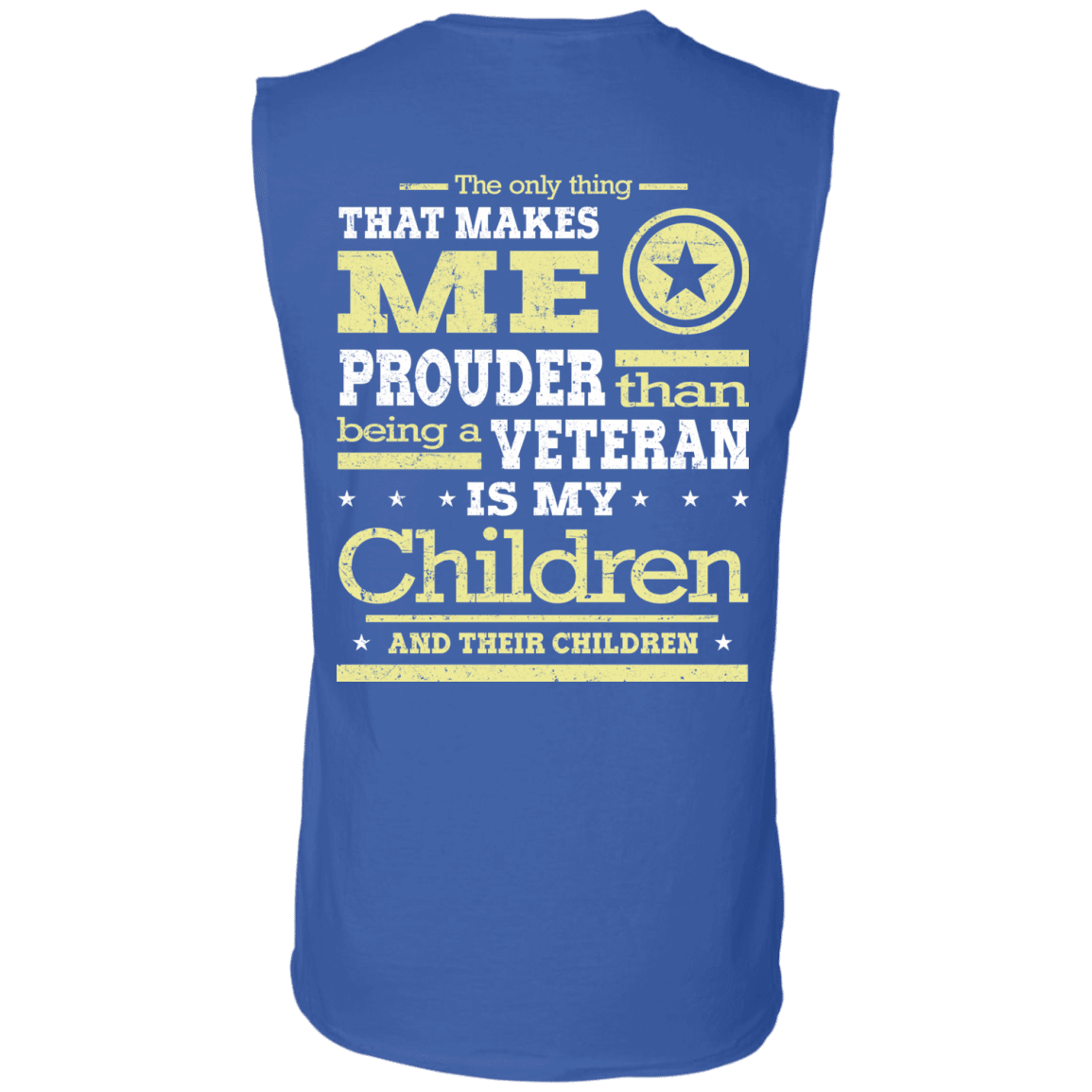 Military T-Shirt "Proud Children's Vetereran Mom Back"-TShirt-General-Veterans Nation