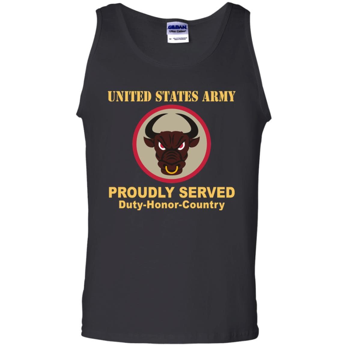 US ARMY 518 SUSTAINMENT BRIGADE- Proudly Served T-Shirt On Front For Men-TShirt-Army-Veterans Nation