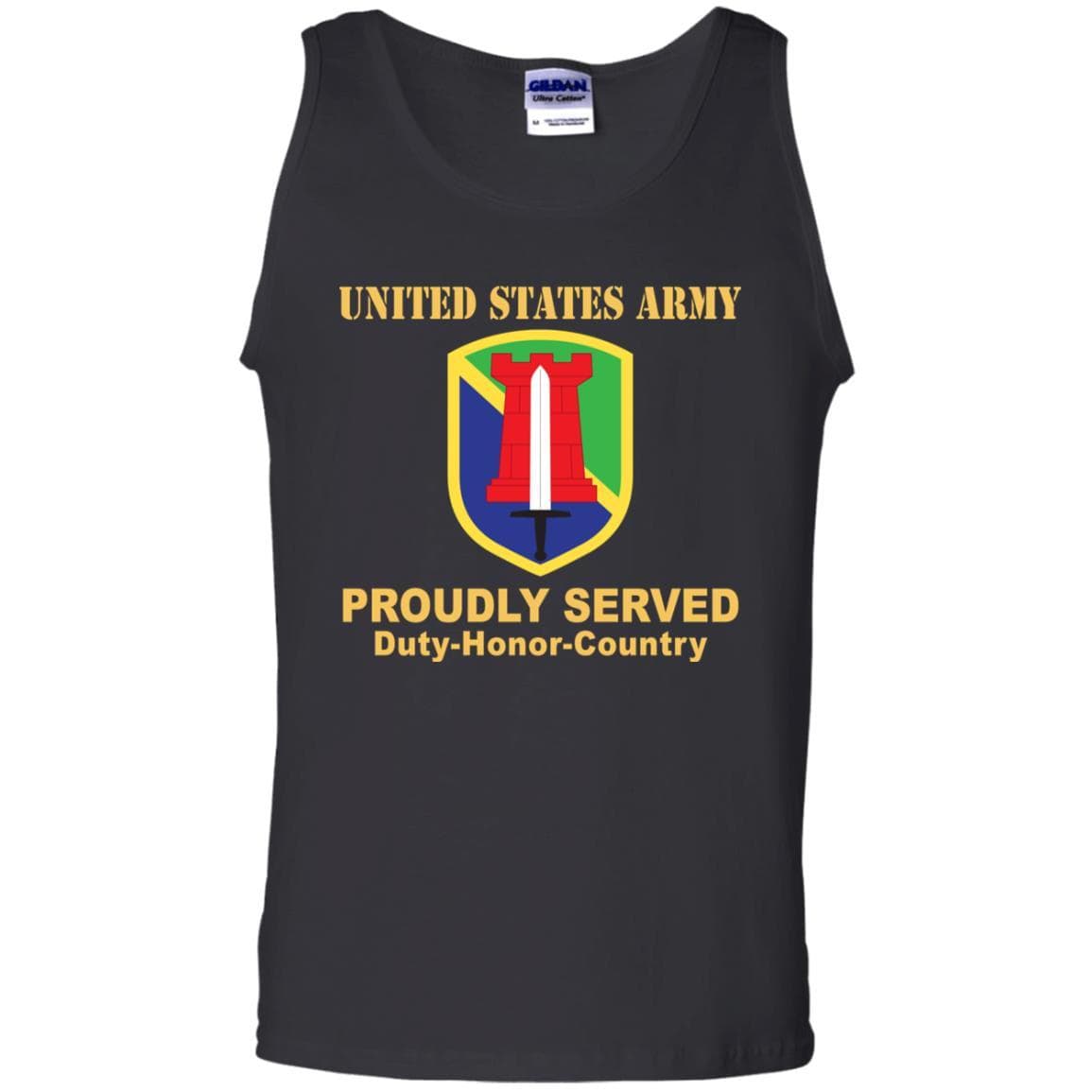 US ARMY 204TH MANEUVER ENHANCEMENT BRIGADE- Proudly Served T-Shirt On Front For Men-TShirt-Army-Veterans Nation