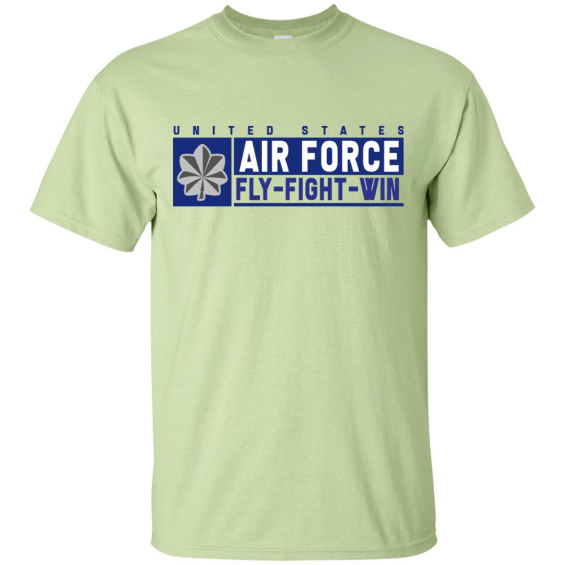 US Air Force O-5 Lieutenant Colonel Fly - Fight - Win T-Shirt On Front For Men-TShirt-USAF-Veterans Nation