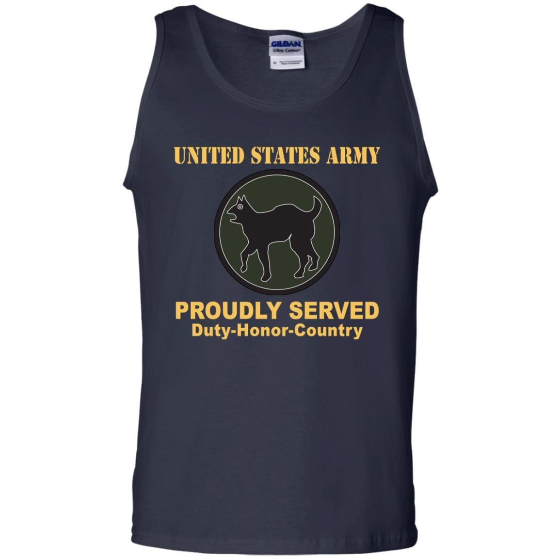 US ARMY 81 REGIONAL SUPPORT COMMAND - Proudly Served T-Shirt On Front For Men-TShirt-Army-Veterans Nation