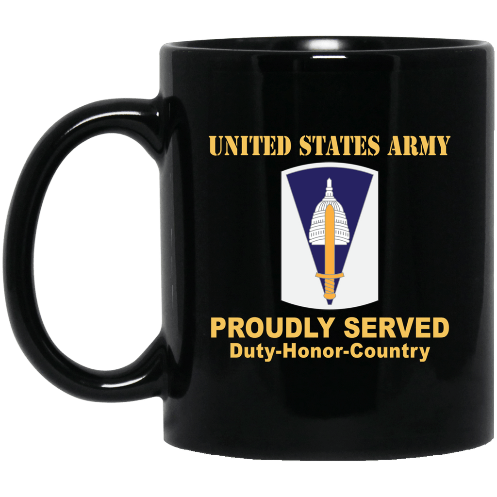 US ARMY 354TH CIVIL AFFAIRS BRIGADE- 11 oz - 15 oz Black Mug-Mug-Army-CSIB-Veterans Nation