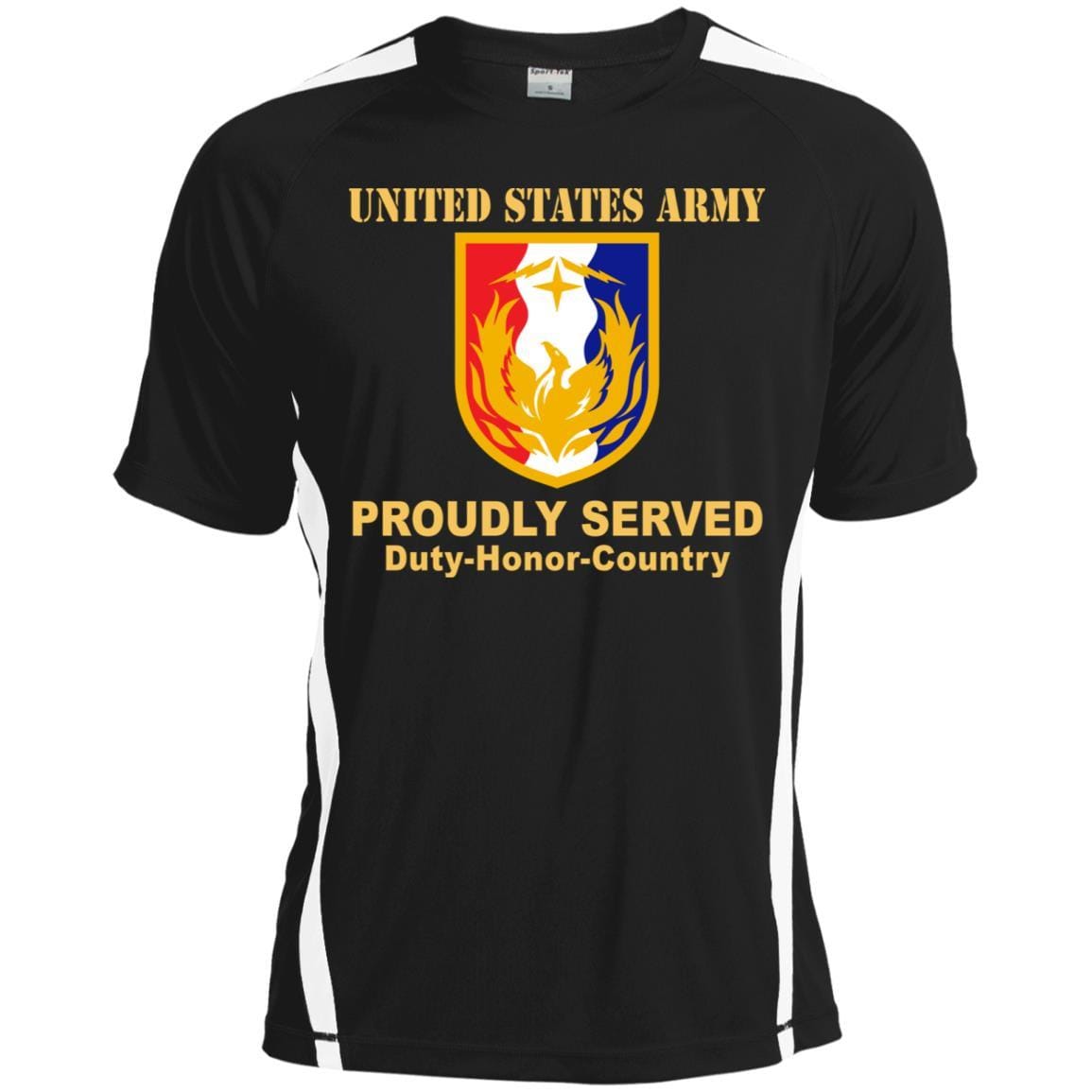 US ARMY 36TH SUSTAINMENT BRIGADE - Proudly Served T-Shirt On Front For Men-TShirt-Army-Veterans Nation