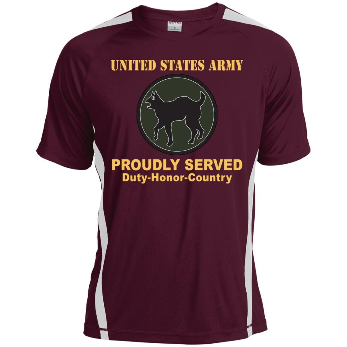 US ARMY 81 REGIONAL SUPPORT COMMAND - Proudly Served T-Shirt On Front For Men-TShirt-Army-Veterans Nation