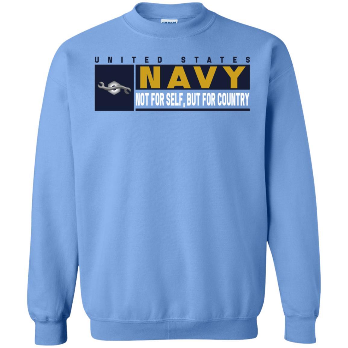 Navy Construction Mechanic Navy CM- Not for self Long Sleeve - Pullover Hoodie-TShirt-Navy-Veterans Nation