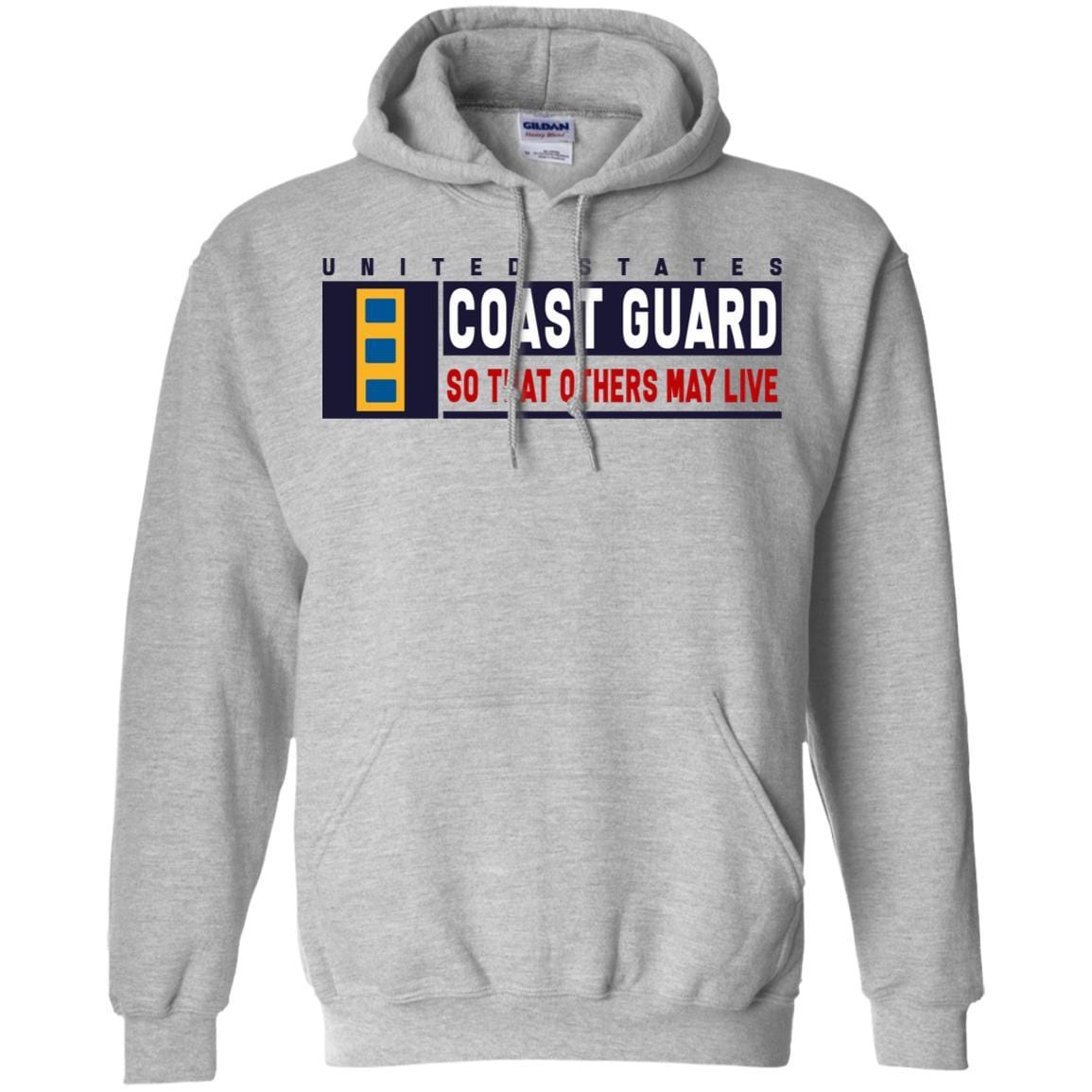 US Coast Guard W-2 Chief Warrant Officer 2 W2 CWO-2 Chief Warrant Officer So That Others May Live Long Sleeve - Pullover Hoodie-TShirt-USCG-Veterans Nation