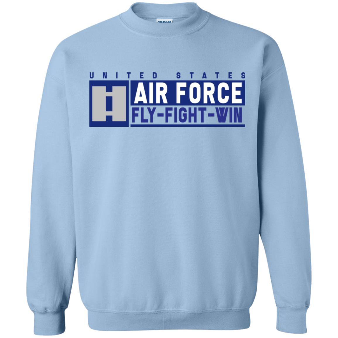 US Air Force O-3 Captain Fly - Fight - Win Long Sleeve - Pullover Hoodie-TShirt-USAF-Veterans Nation