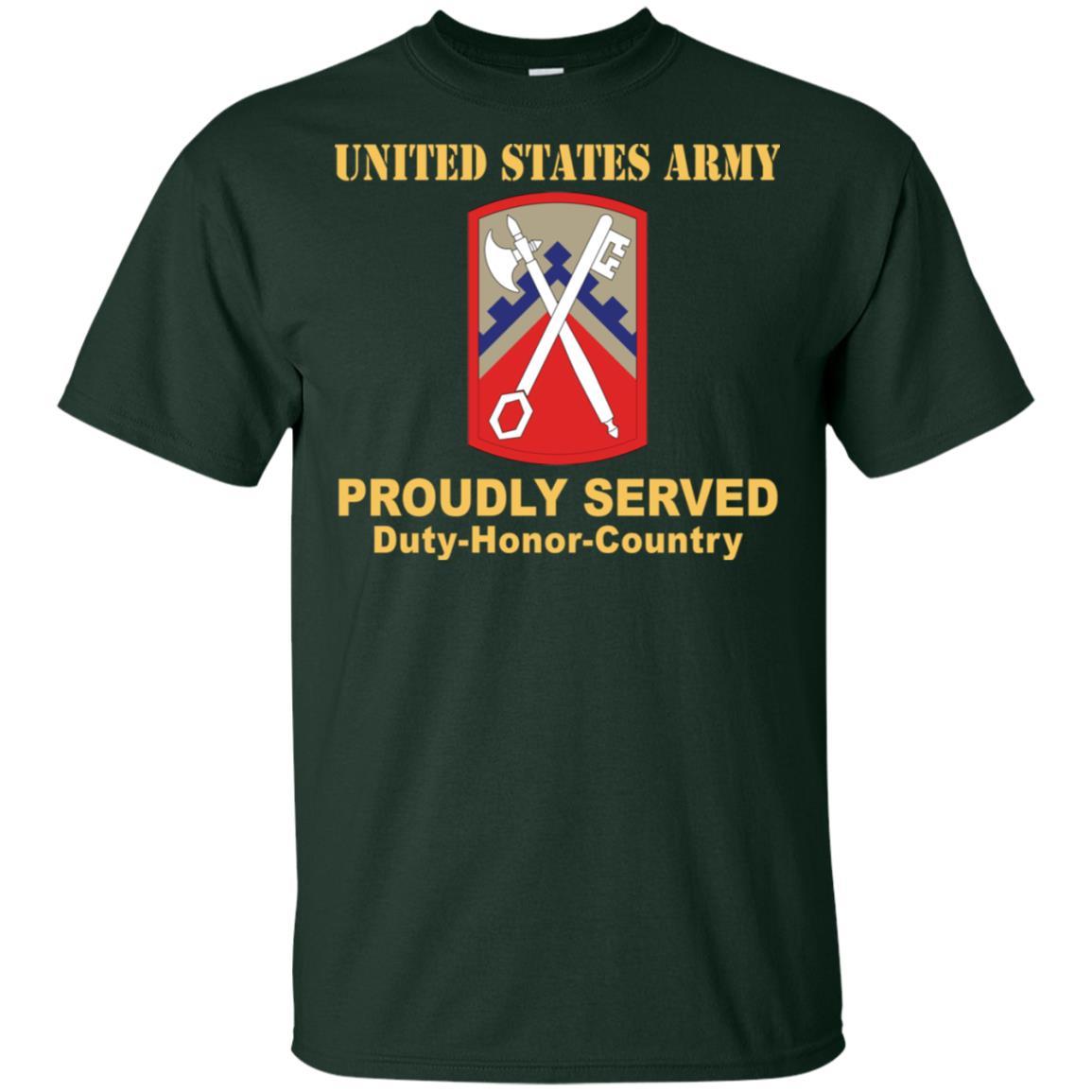 US ARMY 16TH SUSTAINMENT BRIGADE- Proudly Served T-Shirt On Front For Men-TShirt-Army-Veterans Nation