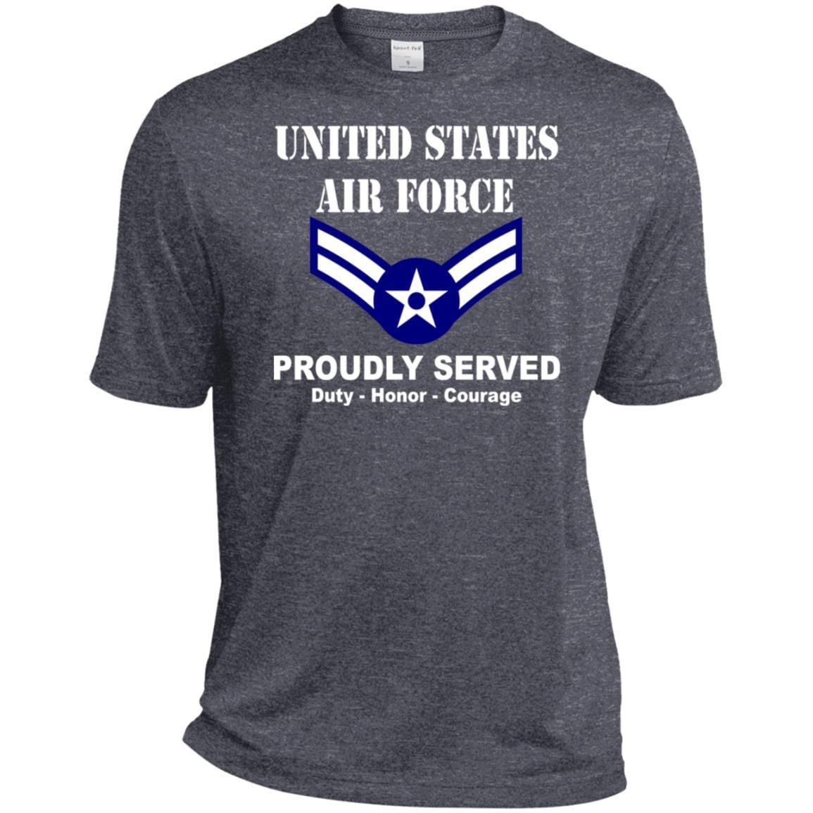 US Air Force E-3 Airman First Class A1C E3 Ranks Enlisted Airman T shirt Sport-Tek Tall Pullover Hoodie - T-Shirt-TShirt-USAF-Veterans Nation