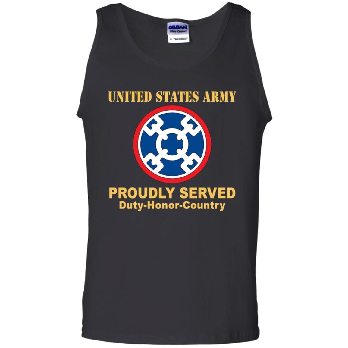 US ARMY 310TH SUSTAINMENT COMMAND- Proudly Served T-Shirt On Front For Men-TShirt-Army-Veterans Nation