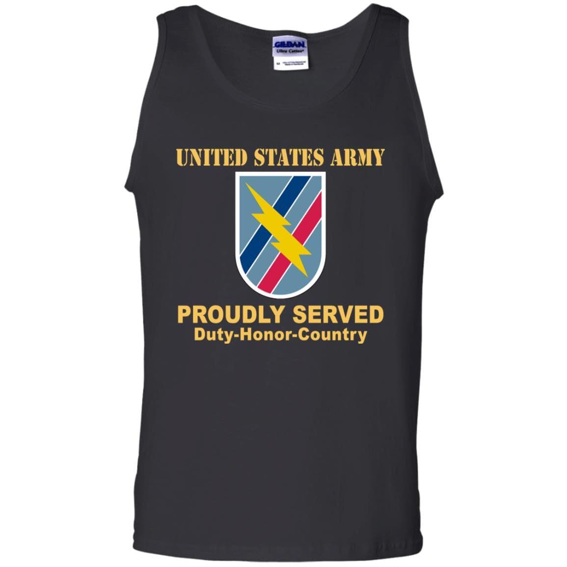 US ARMY 48TH INFANTRY BRIGADE COMBAT TEAM- Proudly Served T-Shirt On Front For Men-TShirt-Army-Veterans Nation