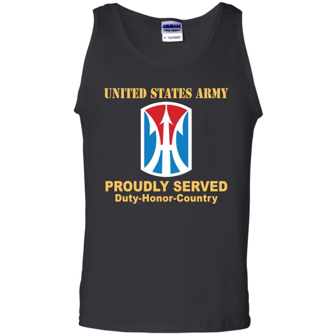 US ARMY 11TH INFANTRY BRIGADE- Proudly Served T-Shirt On Front For Men-TShirt-Army-Veterans Nation