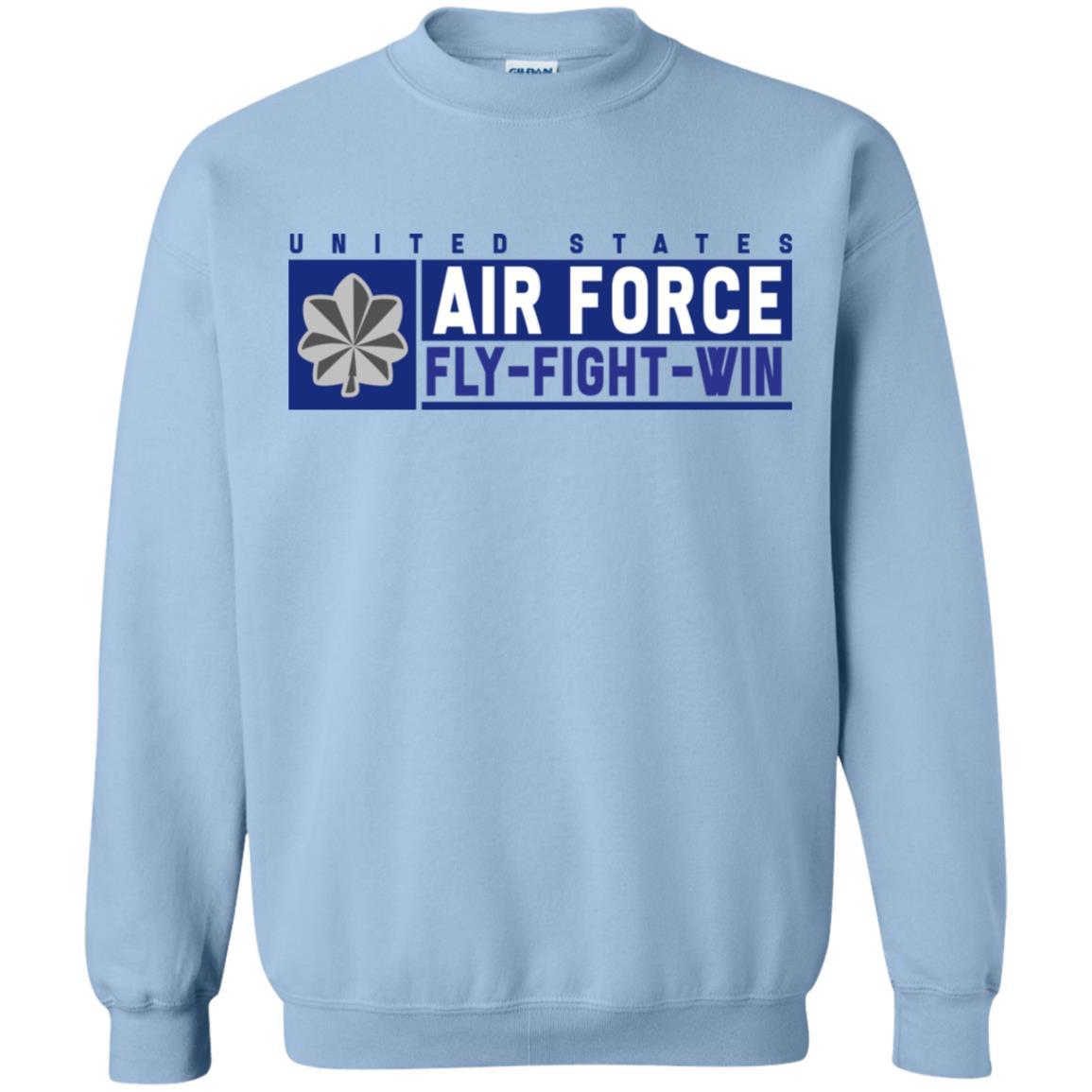 US Air Force O-5 Lieutenant Colonel Fly - Fight - Win Long Sleeve - Pullover Hoodie-TShirt-USAF-Veterans Nation