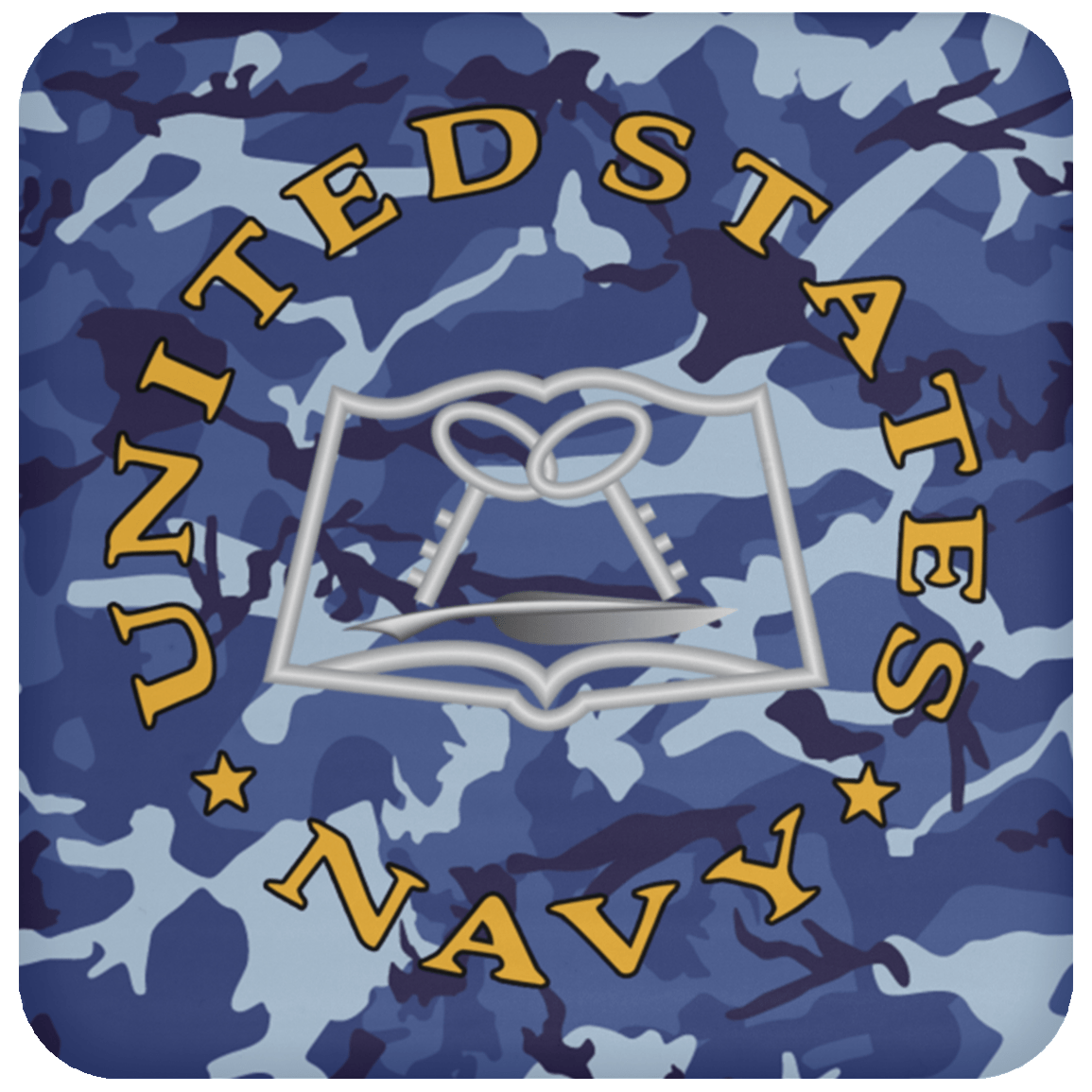 Navy Mess Management Specialist Navy MS - Proudly Served Coaster-Coaster-Navy-Rate-Veterans Nation