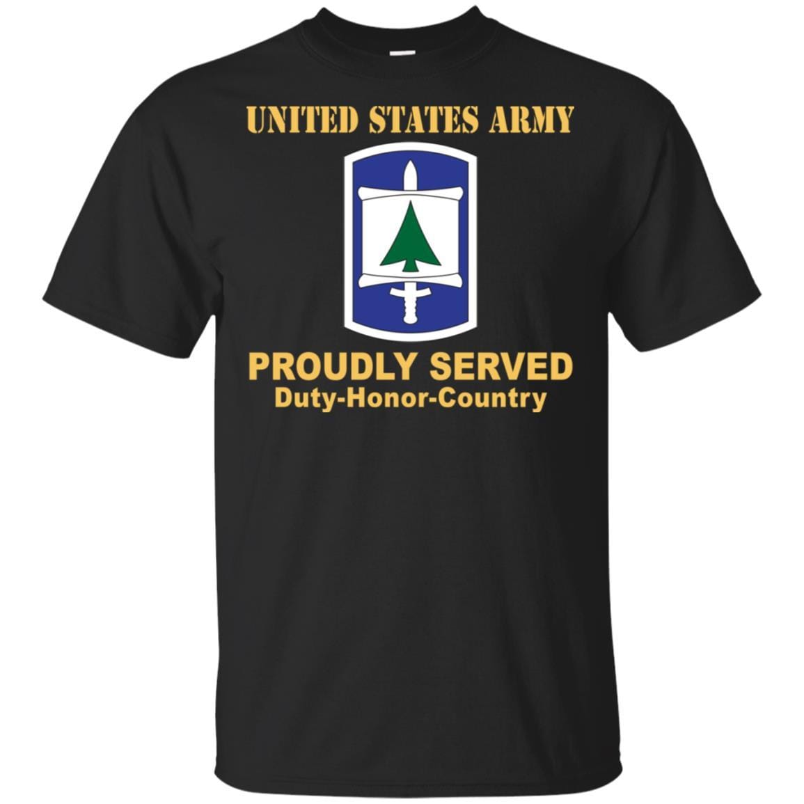 US ARMY 364TH CIVIL AFFAIRS- Proudly Served T-Shirt On Front For Men-TShirt-Army-Veterans Nation