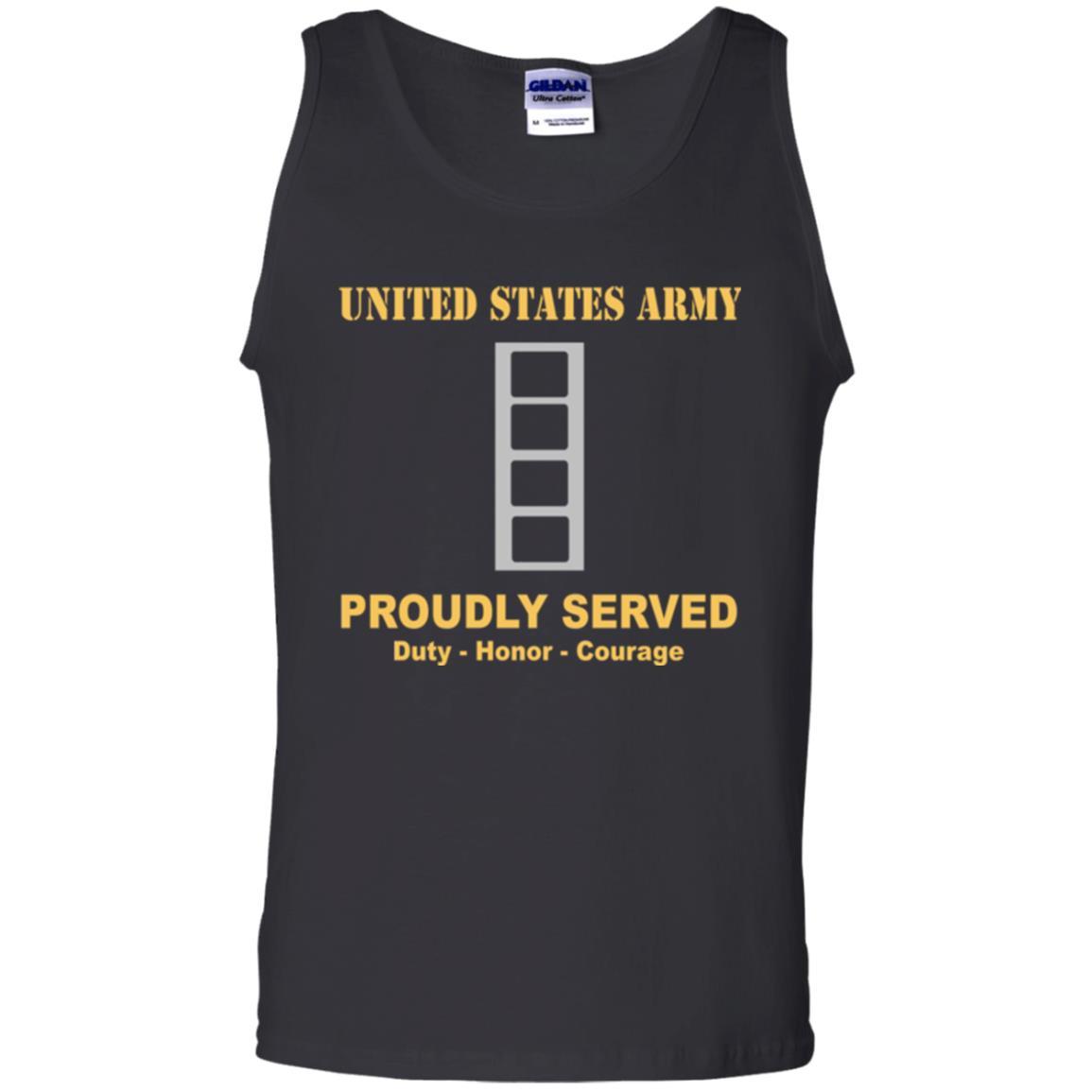 US Army W-4 Chief Warrant Officer 4 W4 CW4 Warrant Officer Ranks Men Front Shirt US Army Rank-TShirt-Army-Veterans Nation