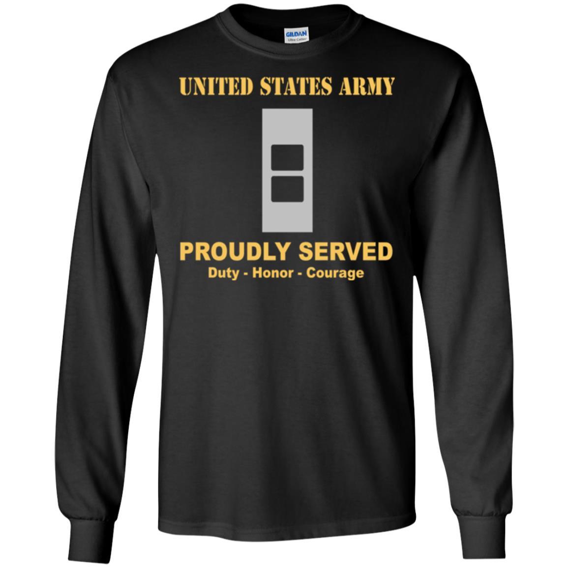 US Army W-2 Chief Warrant Officer 2 W2 CW2 Warrant Officer Ranks Men Front Shirt US Army Rank-TShirt-Army-Veterans Nation