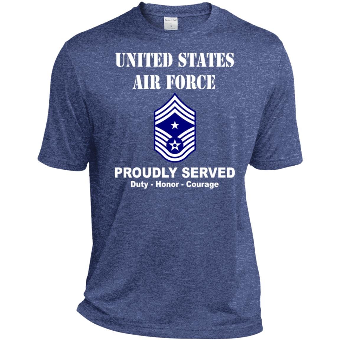 US Air Force E-9 Command Chief Master Sergeant CCM E9 Noncommissioned Officer Ranks T shirt Sport-Tek Tall Pullover Hoodie - T-Shirt-TShirt-USAF-Veterans Nation