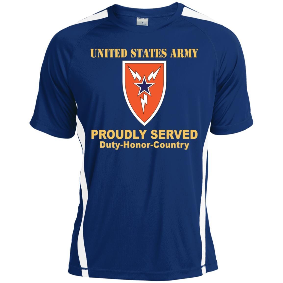 US ARMY 3RD SIGNAL BRIGADE- Proudly Served T-Shirt On Front For Men-TShirt-Army-Veterans Nation