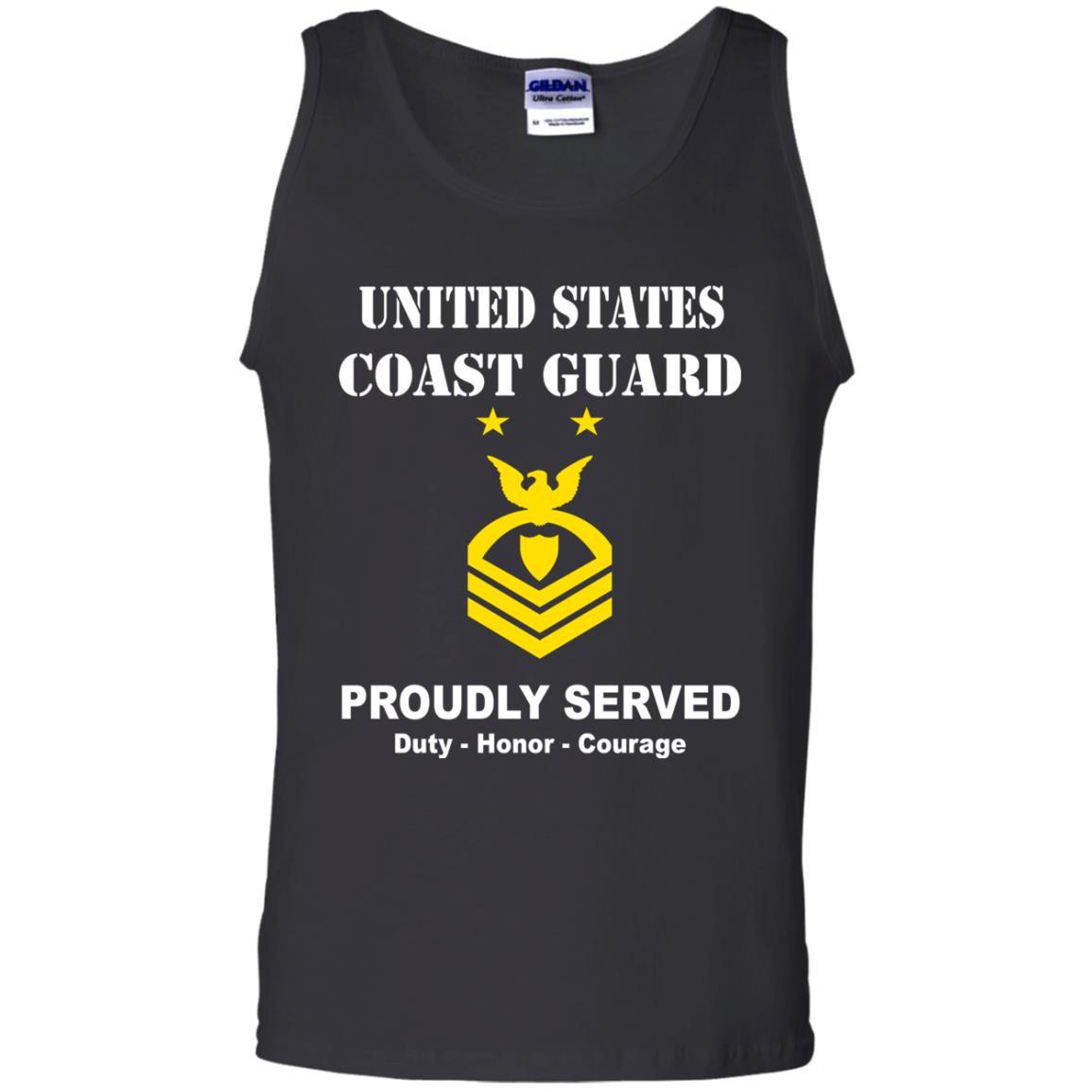 US Coast Guard E-9 Command Master Chief Petty Officer E9 CMC Chief Petty Officer Men Front USCG T Shirt-TShirt-USCG-Veterans Nation