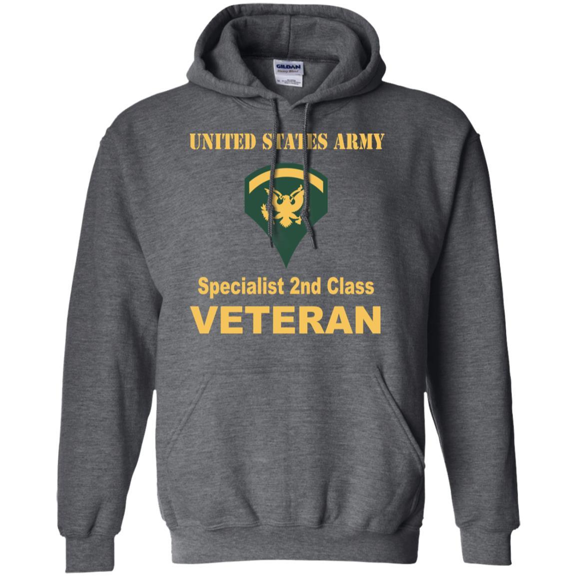 US Army E-5 SPC E5 Specialist Specialist 2nd Class Veteran Men T Shirt On Front-TShirt-Army-Veterans Nation