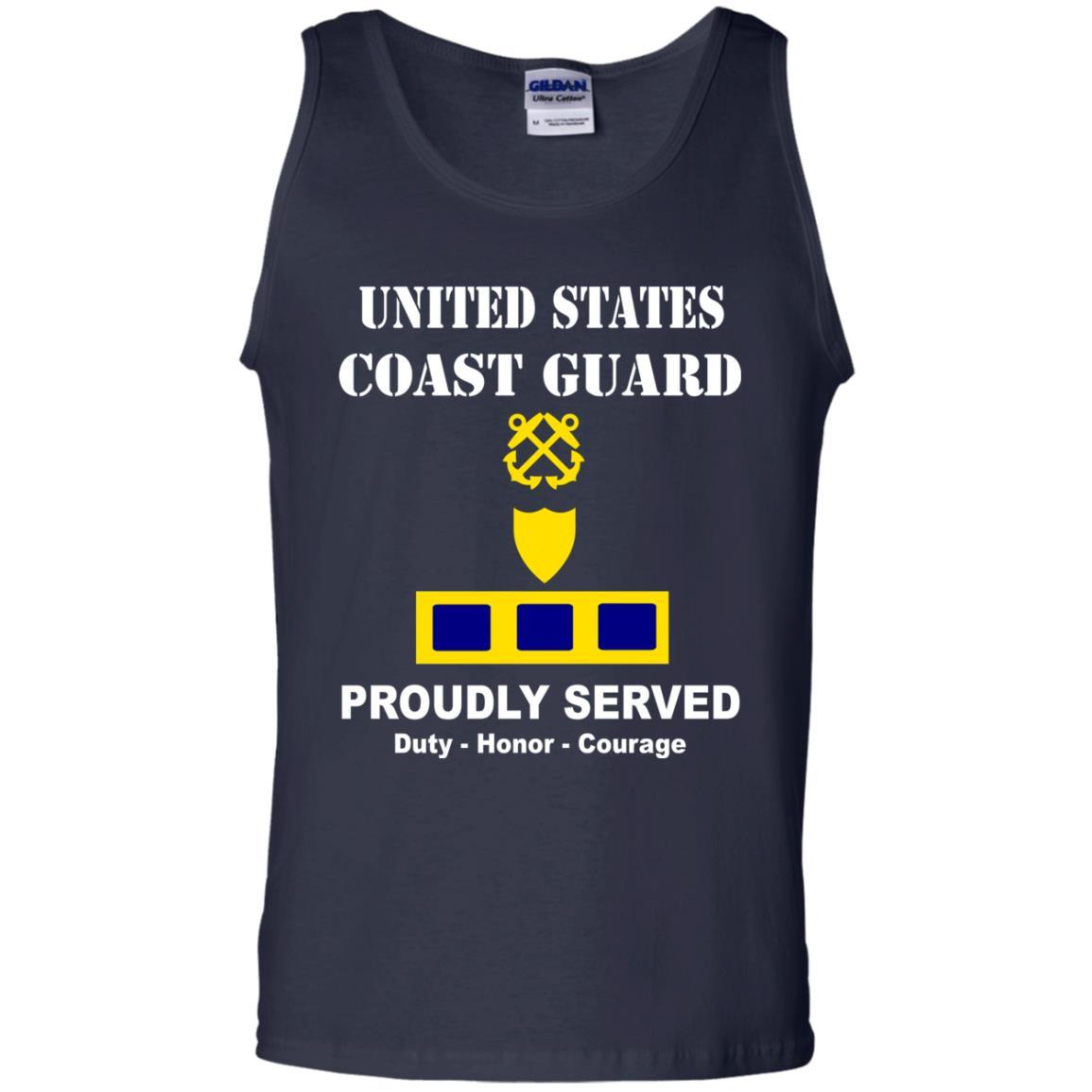 US Coast Guard W-2 Chief Warrant Officer 2 W2 CWO-2 Chief Warrant Officer Men Front USCG T Shirt-TShirt-USCG-Veterans Nation