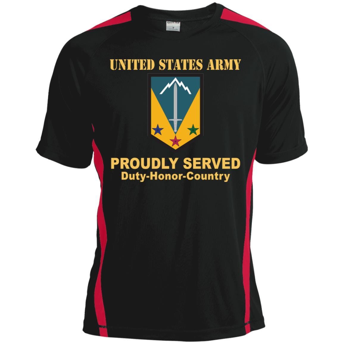 US ARMY 3RD MANEUVER ENHANCEMENT BRIGADE- Proudly Served T-Shirt On Front For Men-TShirt-Army-Veterans Nation