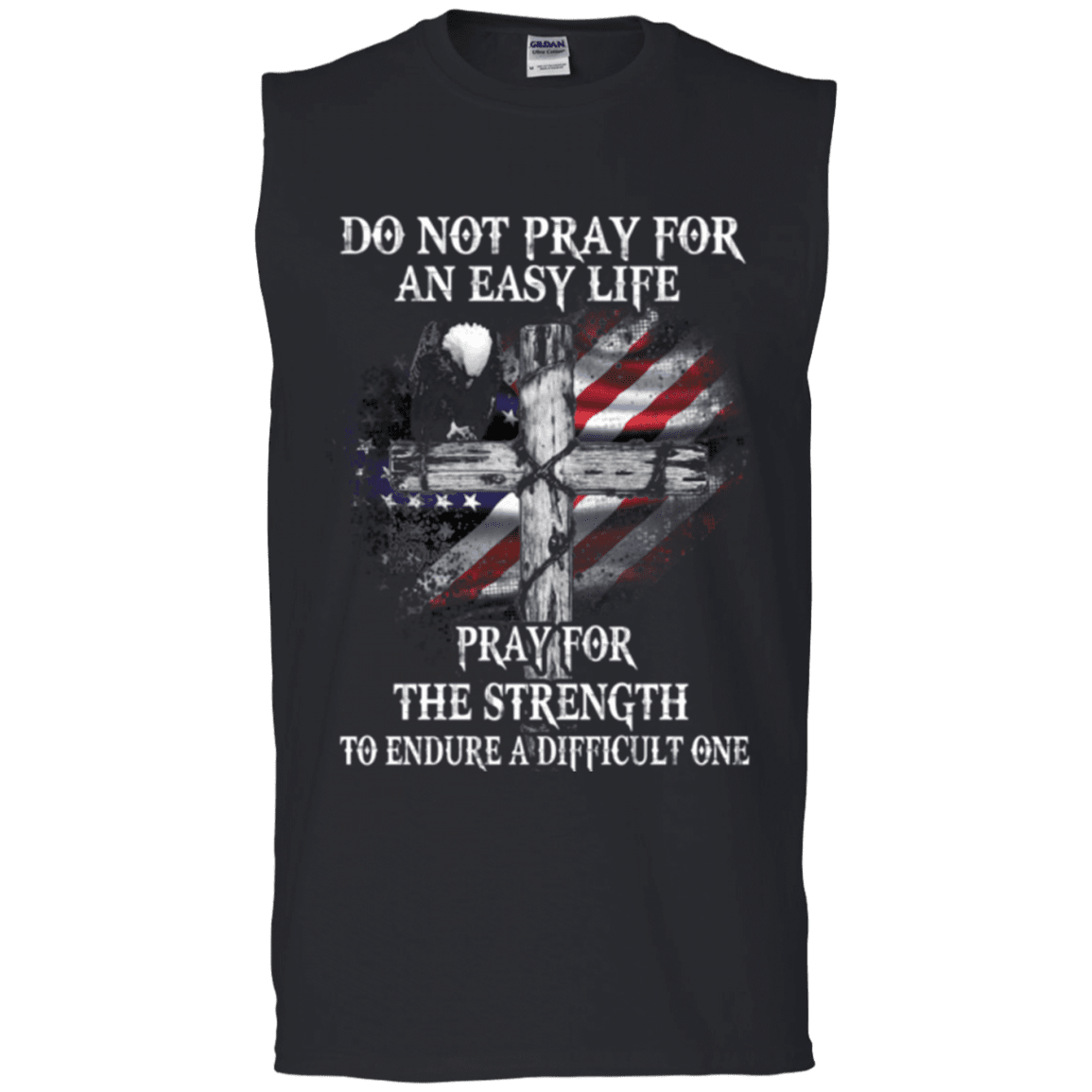 Military T-Shirt "Veteran Pray"-TShirt-General-Veterans Nation