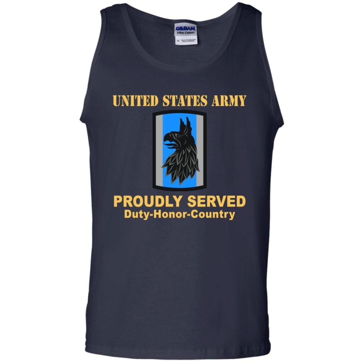 US ARMY 470 MILITARY INTELLIGENCE BRIGADE- Proudly Served T-Shirt On Front For Men-TShirt-Army-Veterans Nation