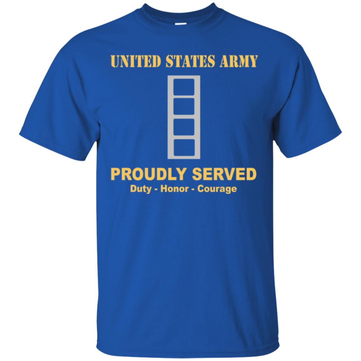 US Army W-4 Chief Warrant Officer 4 W4 CW4 Warrant Officer Ranks Men Front Shirt US Army Rank-TShirt-Army-Veterans Nation