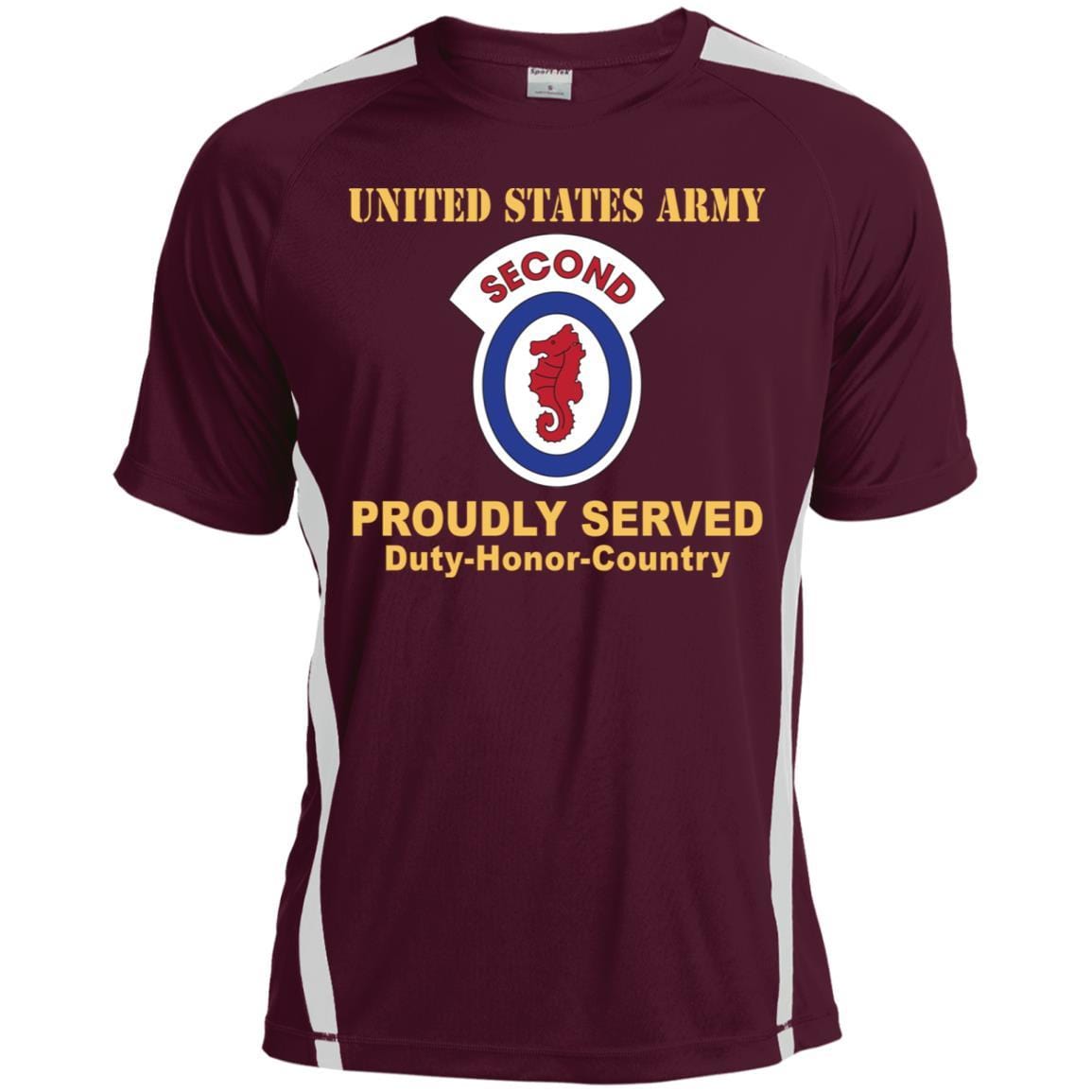 US ARMY 2ND ENGINEER BRIGADE- Proudly Served T-Shirt On Front For Men-TShirt-Army-Veterans Nation