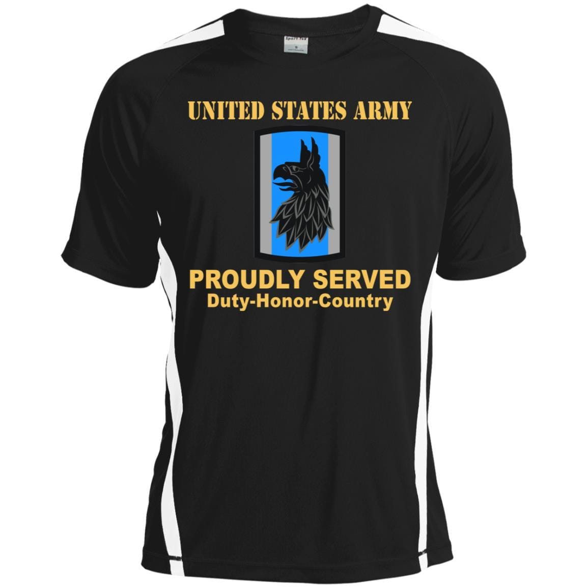 US ARMY 470 MILITARY INTELLIGENCE BRIGADE- Proudly Served T-Shirt On Front For Men-TShirt-Army-Veterans Nation