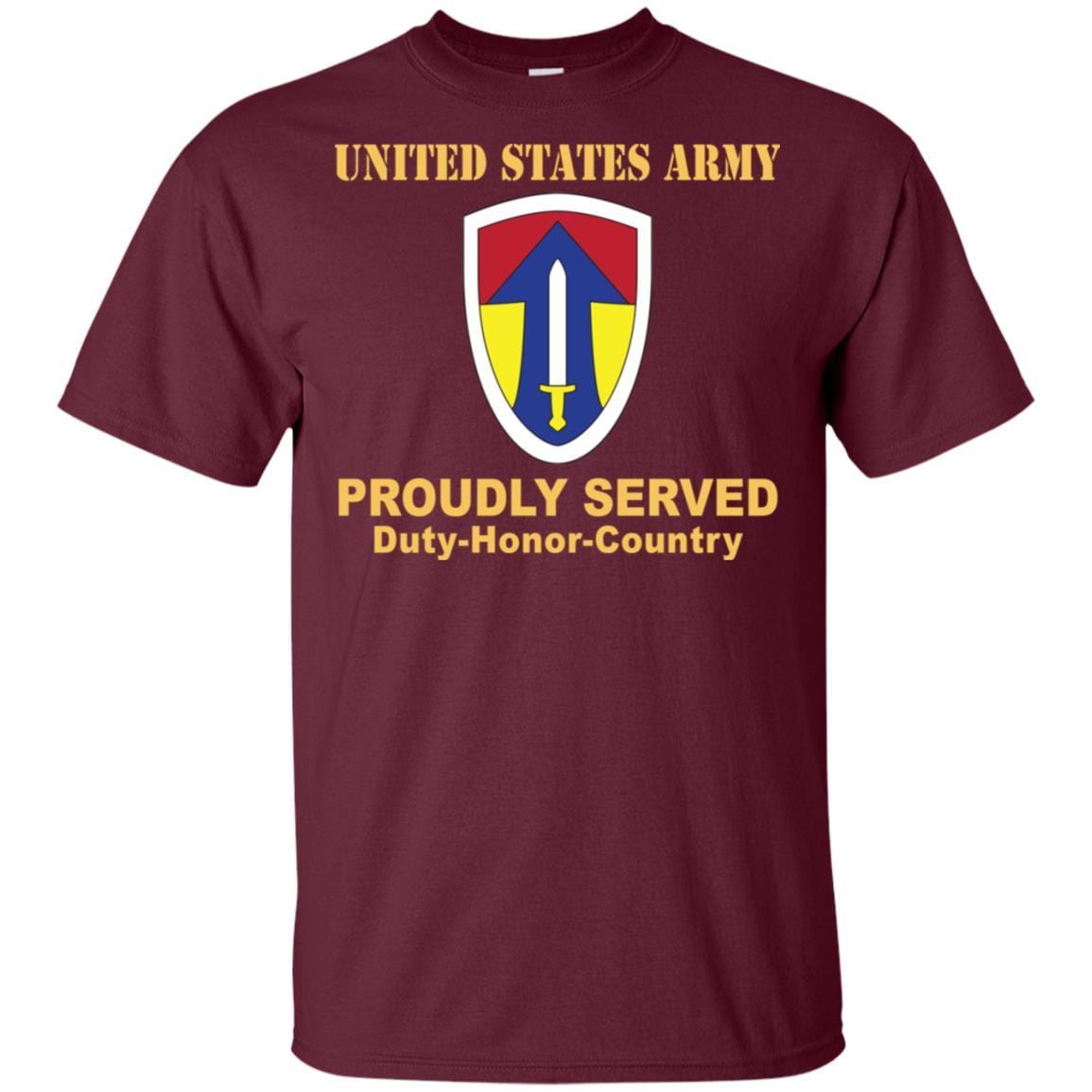 US ARMY 2 FIELD FORCE, VIETNAM- Proudly Served T-Shirt On Front For Men-TShirt-Army-Veterans Nation