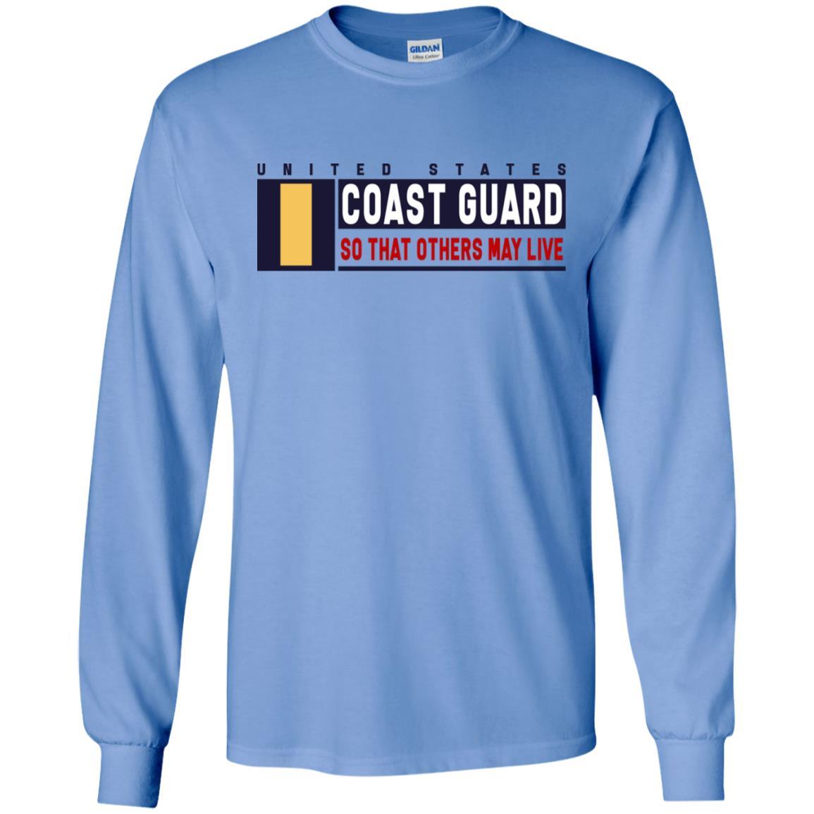 US Coast Guard O-1 Ensign O1 ENS So That Others May Live Long Sleeve - Pullover Hoodie-TShirt-USCG-Veterans Nation