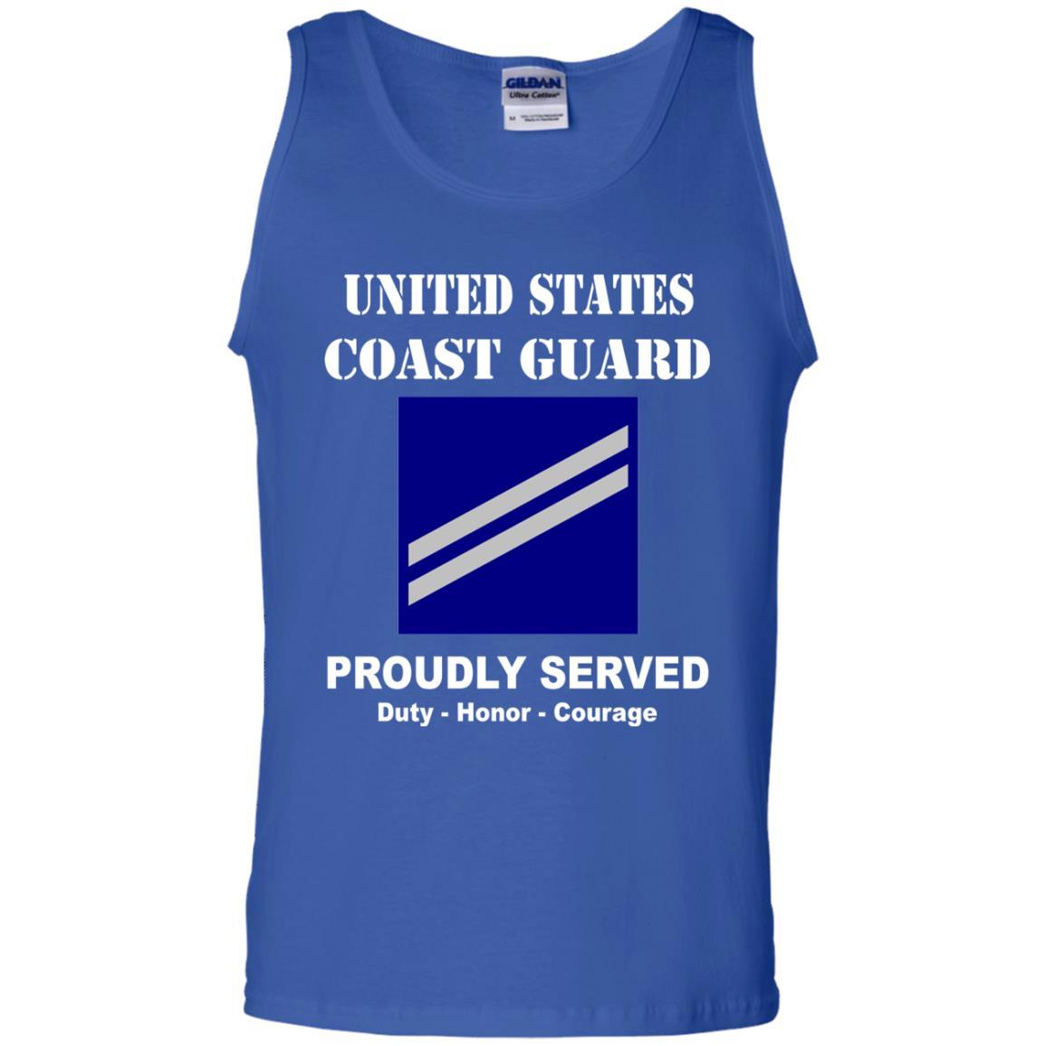 US Coast Guard E-2 Seaman Apprentice E2 SA Seaman Men Front USCG T Shirt-TShirt-USCG-Veterans Nation