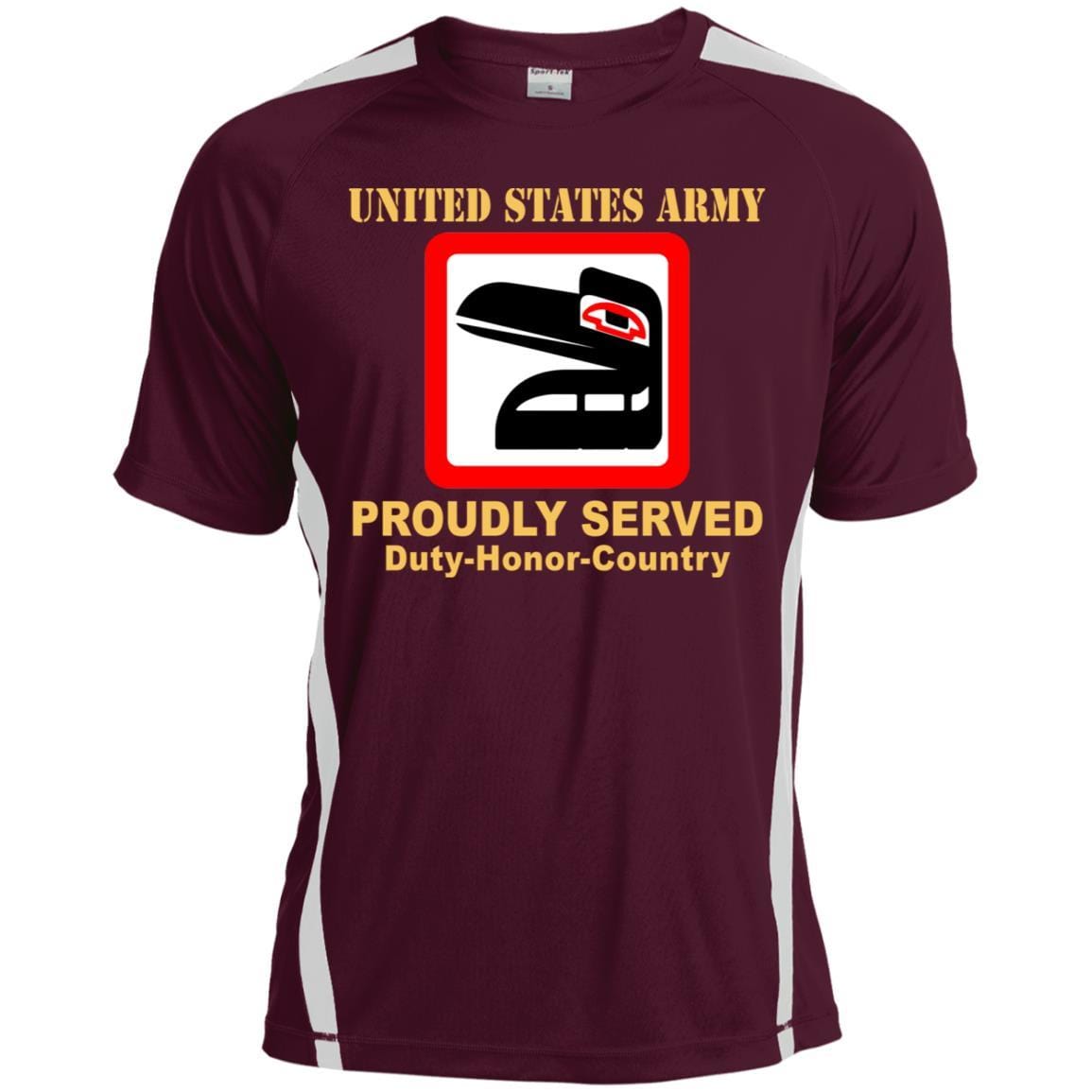 US ARMY 81ST ARMORED BRIGADE COMBAT TEAM - Proudly Served T-Shirt On Front For Men-TShirt-Army-Veterans Nation