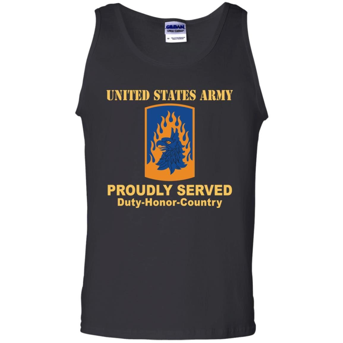 US ARMY 12TH COMBAT AVIATION BRIGADE- Proudly Served T-Shirt On Front For Men-TShirt-Army-Veterans Nation