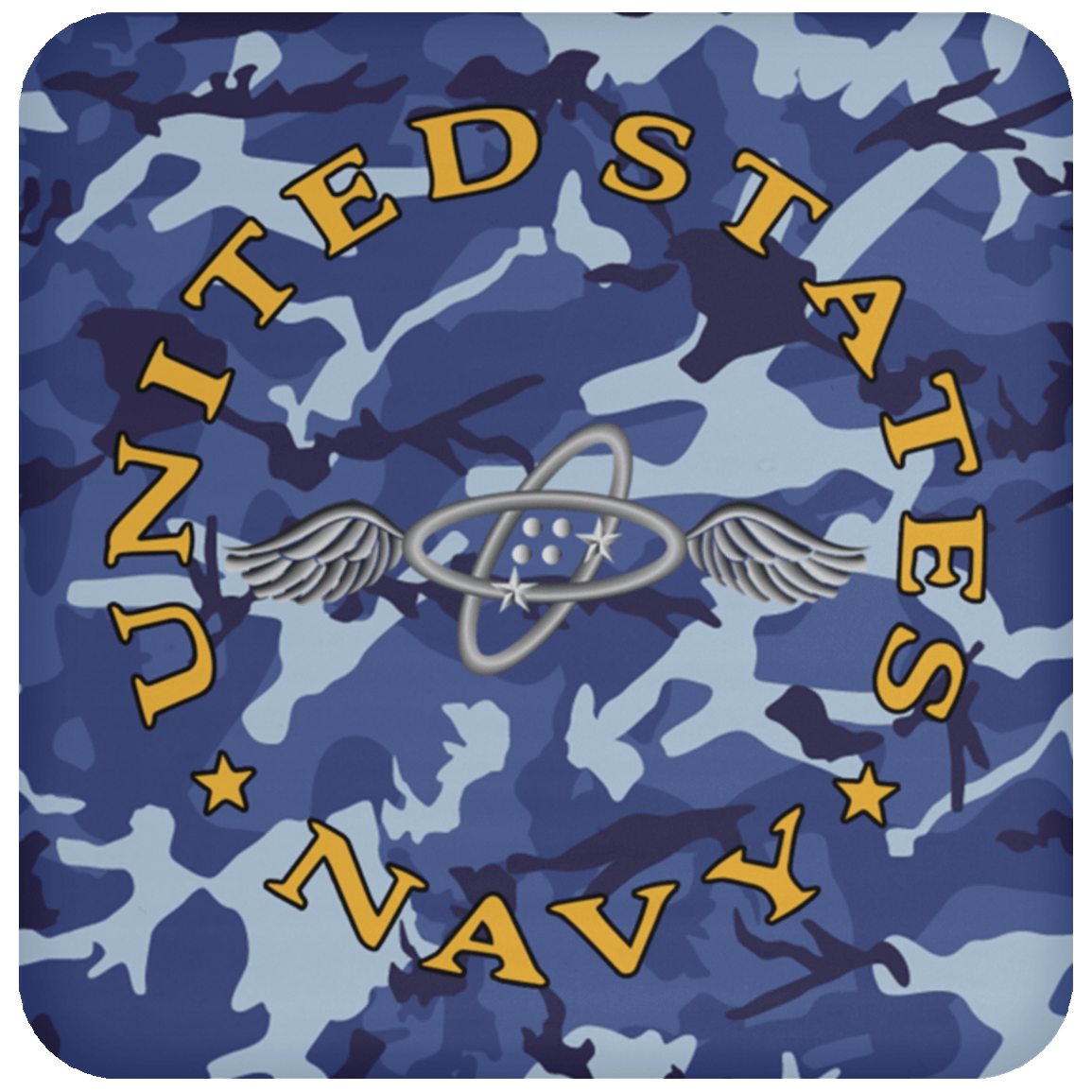 Navy Aviation Electronics Technician Navy AT - Proudly Served Coaster-Coaster-Navy-Rate-Veterans Nation