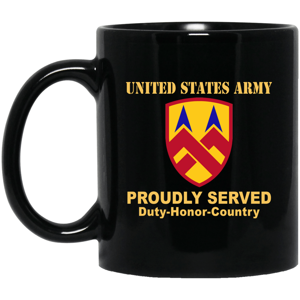 US ARMY 377TH THEATER SUSTAINMENT COMMAND- 11 oz - 15 oz Black Mug-Mug-Army-CSIB-Veterans Nation