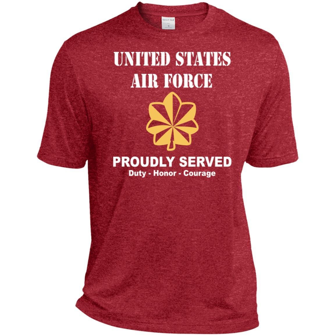 US Air Force O-4 Major Maj O4 Field Officer Ranks T shirt Sport-Tek Tall Pullover Hoodie - T-Shirt-TShirt-USAF-Veterans Nation