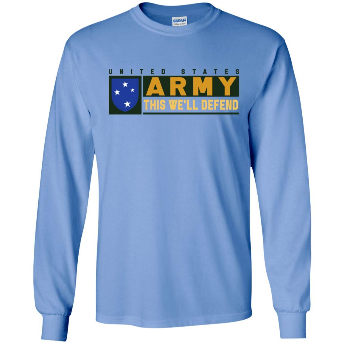 US Army 23rd Infantry Division- This We'll Defend T-Shirt On Front For Men-TShirt-Army-Veterans Nation