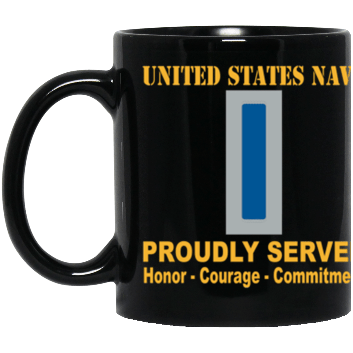 US Navy W-5 Chief Warrant Officer 5 W5 CW5 Warrant Officer Core Values 11 oz. Black Mug-Drinkware-Veterans Nation