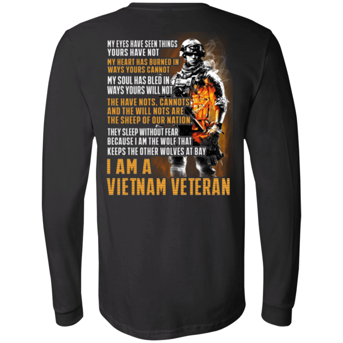 Military T-Shirt "I Am Vietnam Veteran"-TShirt-General-Veterans Nation