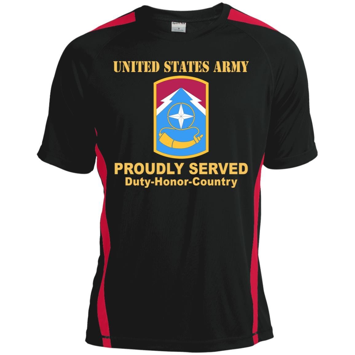 US ARMY 174TH INFANTRY BRIGADE- Proudly Served T-Shirt On Front For Men-TShirt-Army-Veterans Nation