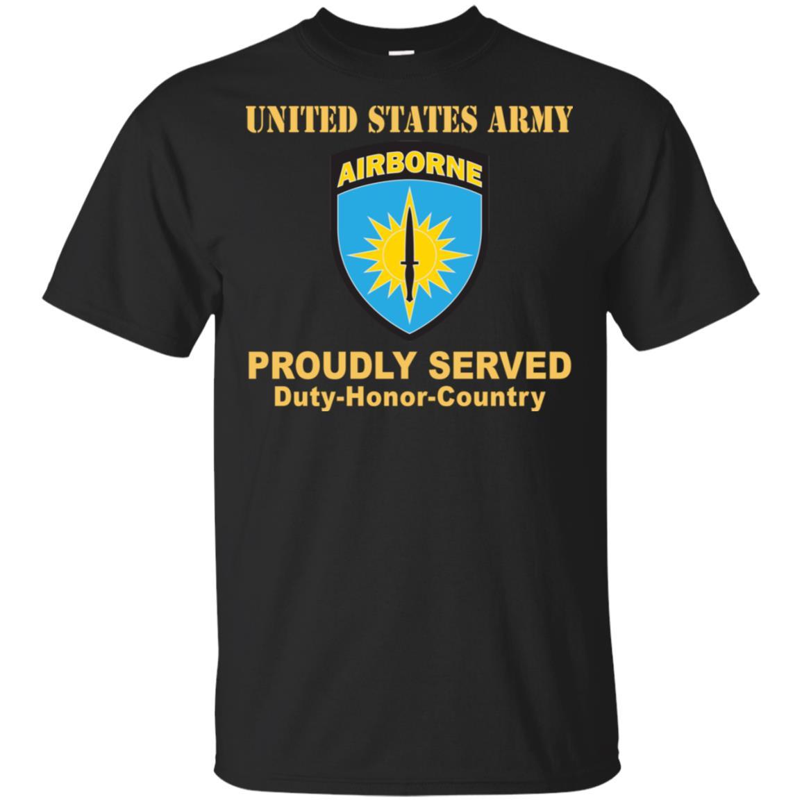 US ARMY SPECIAL OPERATIONS COMMAND PACIFIC- Proudly Served T-Shirt On Front For Men-TShirt-Army-Veterans Nation