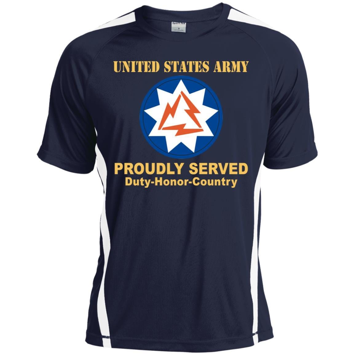 US ARMY 93RD SIGNAL BRIGADE - Proudly Served T-Shirt On Front For Men-TShirt-Army-Veterans Nation