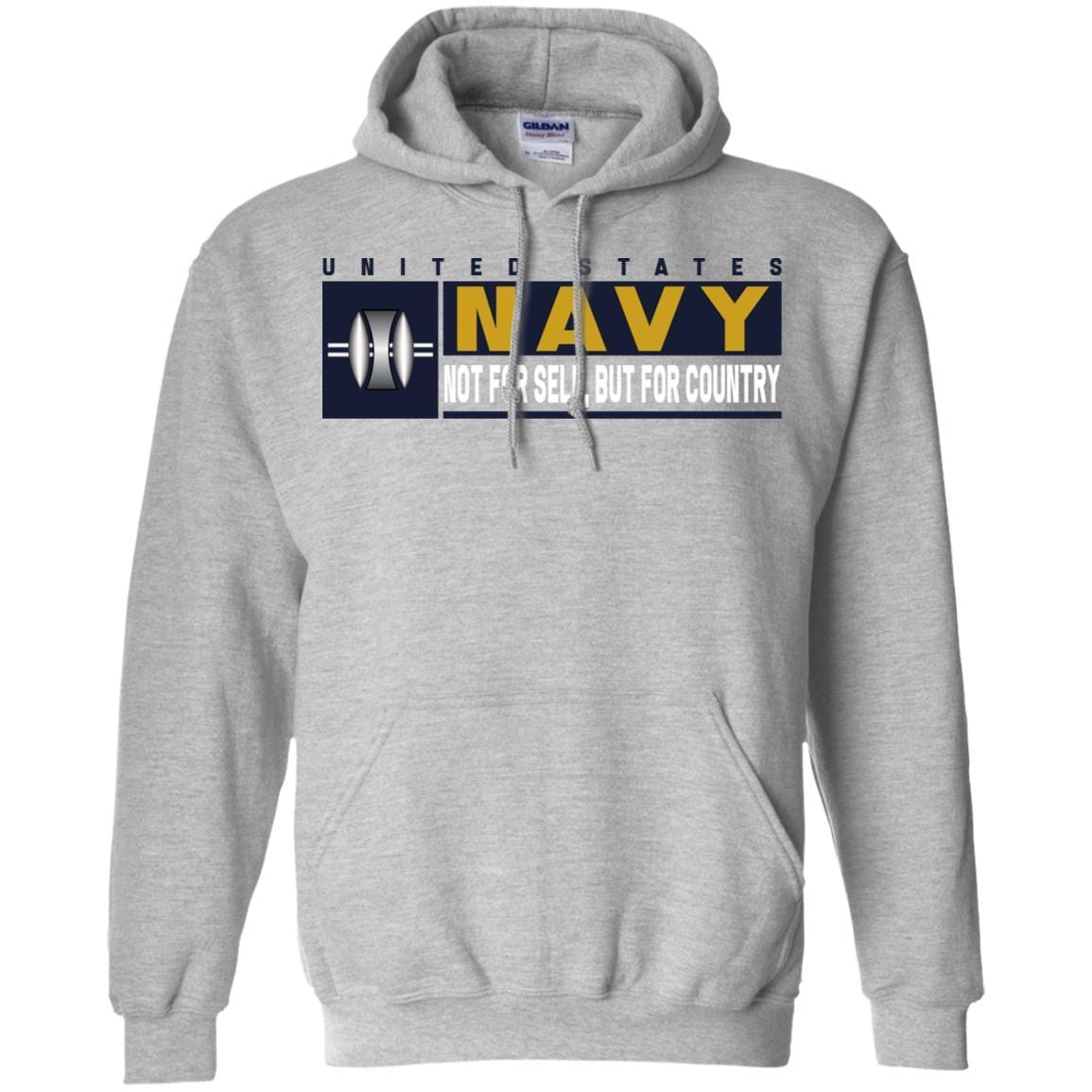 Navy Opticalman Navy OM- Not for self Long Sleeve - Pullover Hoodie-TShirt-Navy-Veterans Nation