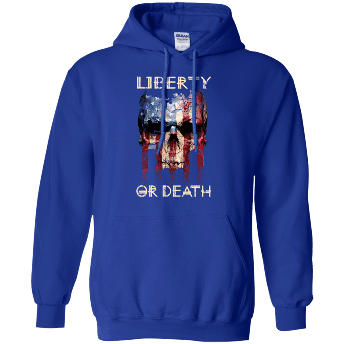 Military T-Shirt "LIBERTY OR DEATH"-TShirt-General-Veterans Nation
